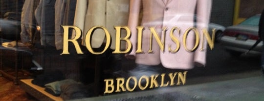 Robinson Brooklyn is one of Bk Shopping.