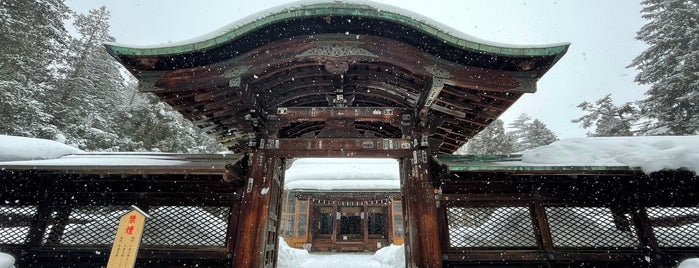 Uesugi Shrine is one of 参拝神社.