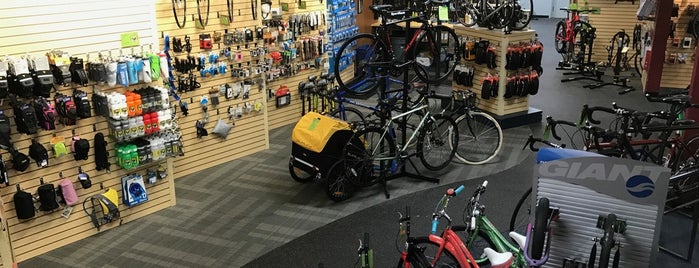 The Hub Bicycle Company is one of usual places.