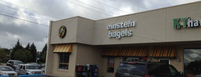 Einstein Bros Bagels is one of ENGMA : понравившиеся места.