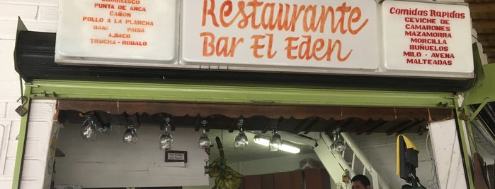 Restaurante Bar El Edén is one of Restaurantes.