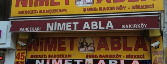 Nimet Abla is one of Begüm'un Beğendiği Mekanlar.