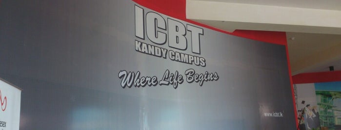 ICBT Kandy Campus is one of Favorite Spots.