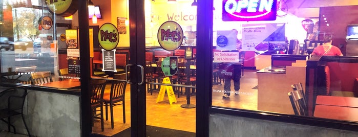 Moe's Southwest Grill is one of Sophisticated Eatery.