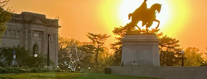 Apotheosis of St. Louis is one of Forest Park.