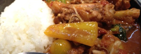 野菜を食べるカレー camp express is one of TOKYO-TOYO-CURRY.