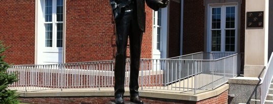 Jimmy Stewart Statue is one of The Statue Got Me High.