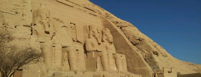 Great Temple of Ramses II is one of Egypt / Mısır.