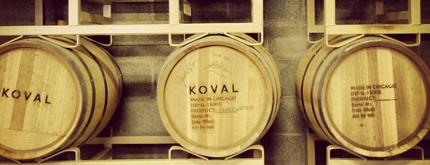 Koval Distillery is one of Illinois Craft Distillers.