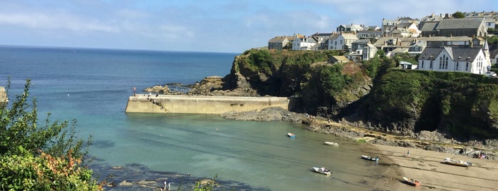 Port Isaac Harbour is one of Cornwall.