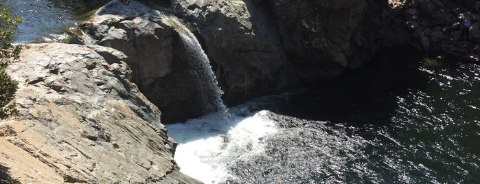 Rainbow Pool is one of Yosemite.