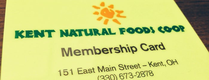 Kent Natural Foods is one of My Regular Places.