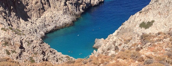 Seitan Limania Beach is one of Crète : best spots.