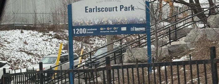 Earlscourt Park is one of Walkabout Toronto.