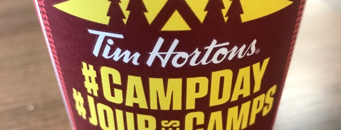 Tim Hortons is one of Places I've Been.