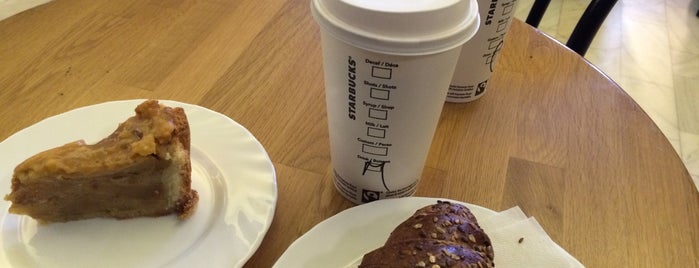 Starbucks is one of Thomas : понравившиеся места.