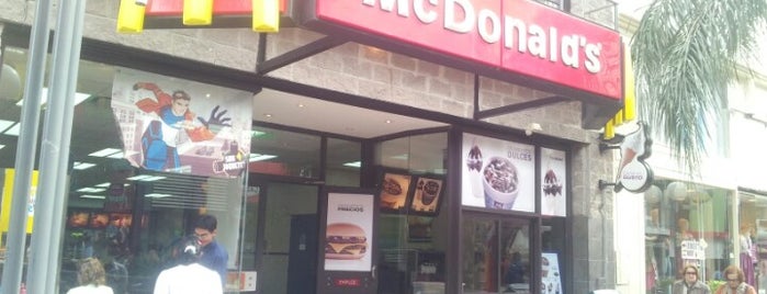 McDonald's is one of Lugares visitados.