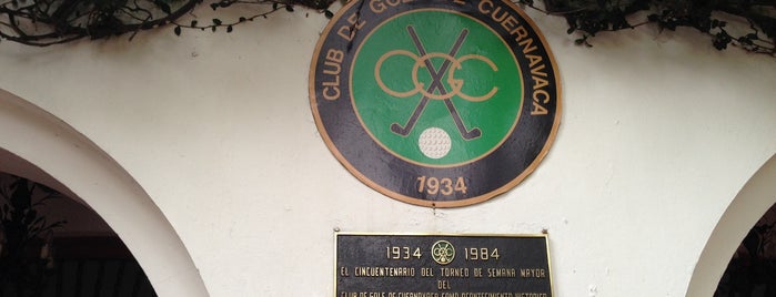 Club de golf cuernavaca is one of Must.
