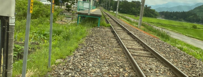 Inao Station is one of JR 고신에쓰지방역 (JR 甲信越地方の駅).