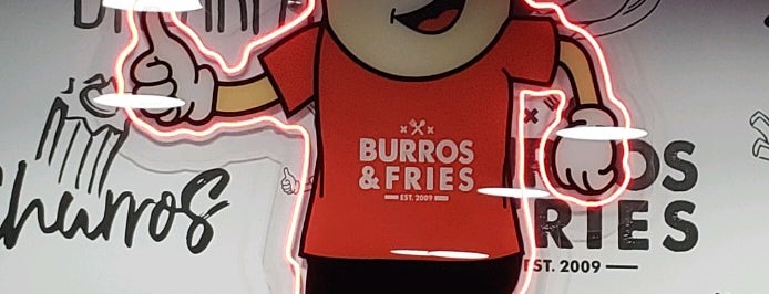 Burros & Fries is one of Social Media Recommends.