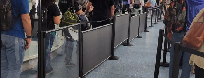 TSA Security Checkpoint is one of สถานที่ที่ Lizzie ถูกใจ.