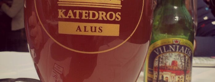 Prie Katedros is one of Vilnius alus.
