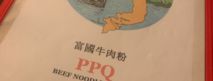 Ppq Beef Noodle House is one of Jolie'nin Beğendiği Mekanlar.