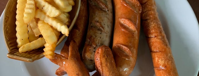 G&M German Sausage is one of Food.