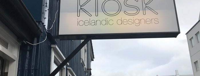 Kiosk Islandic Designers is one of #myhints4Iceland.