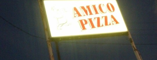 Amico's Pizza is one of Food joints.