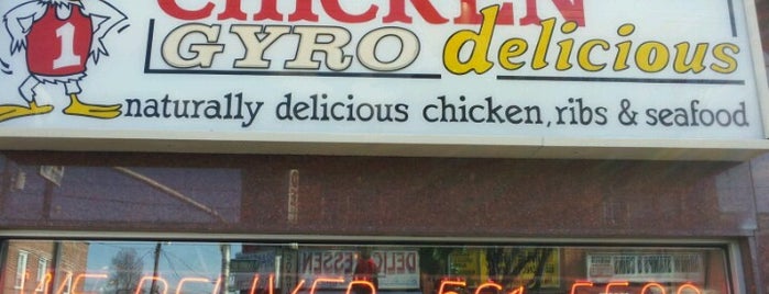 Chicken Gyro Delicious is one of Locais curtidos por Zayed.