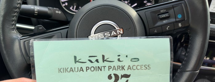 Kikaua Point Park is one of Kona.