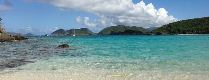 Jumbie Bay St John US Virgin Islands is one of Love City List.