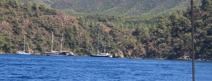 Löngöz Koyu is one of Marmaris & Datça & Knidos & Selimiye.