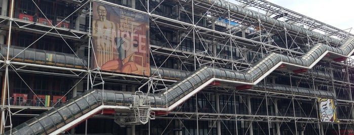 Centro Pompidou – Museo nazionale di arte moderna is one of V Paříži s CK Mundo.