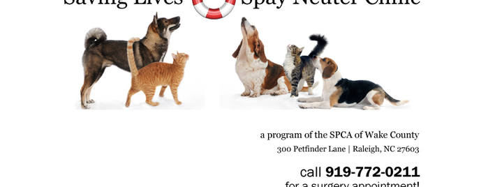 Saving Lives Spay/Neuter Clinic is one of DogsWelcome.