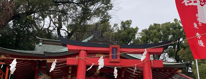 熊本城稲荷神社 is one of 御朱印帳.