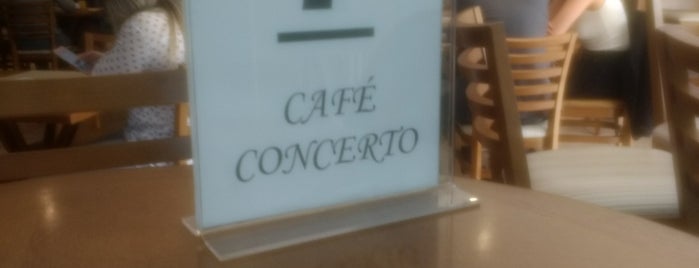 Café Concerto is one of Top 10 favorites places in Porto Alegre, Brasil.