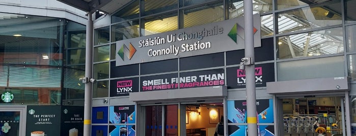 Dublin Connolly Railway Station is one of DUBLIN BELFAST DERRY.