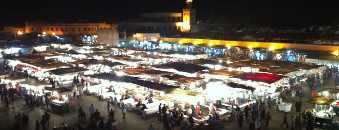 Place Jemaa el-Fna is one of Marokko 2013.