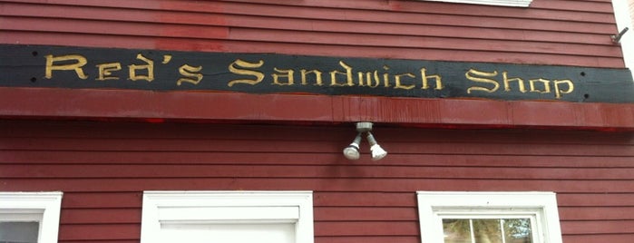 Red's Sandwich Shop is one of Great Eat's in Salem.