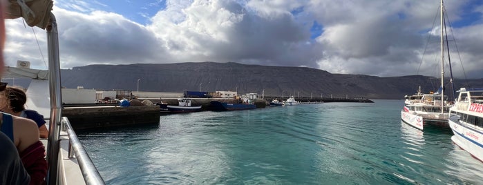 Puerto de Caleta de Sebo is one of Lanzarote, Spain.