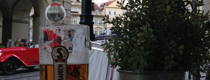 U Schnellů is one of Prague restaurants with large selection of beers.
