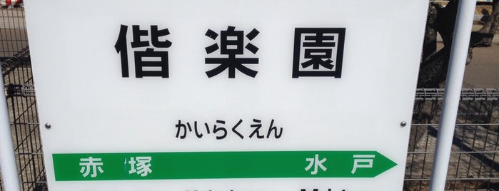 Kairakuen Station is one of 高井'ın Beğendiği Mekanlar.