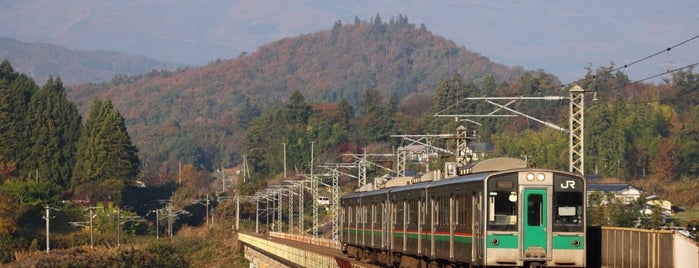 金谷川 鉄道撮影スポット is one of Lugares favoritos de 高井.