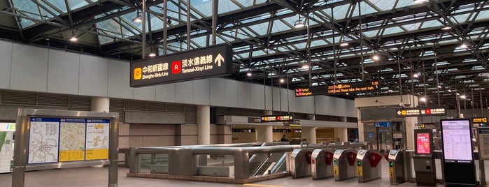 MRT Minquan West Road Station is one of สถานที่ที่ Sigeki ถูกใจ.