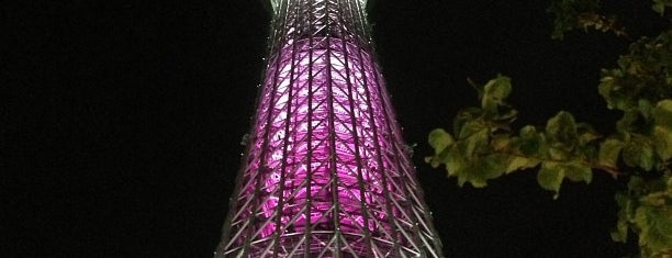 Tokyo Skytree is one of Lugares favoritos de Spencer.