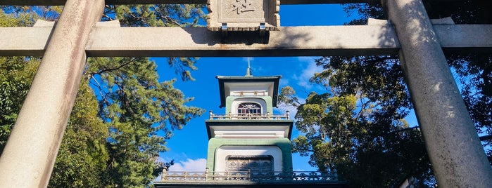 尾山神社神門 is one of レトロ・近代建築.