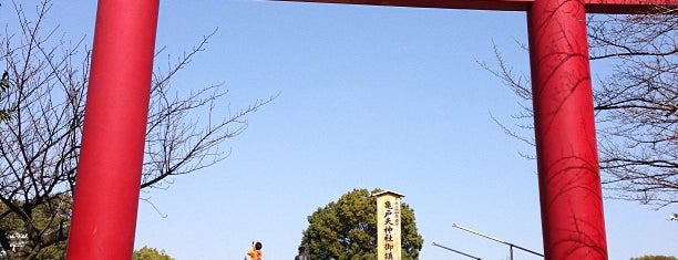 亀戸天神社 is one of 東京十社.