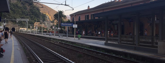 Stazione Monterosso is one of Cinque Terre, Italy.